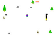 Ski-einfaches-spiel