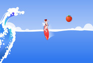 Surfen-spiel