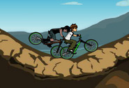 Logħba-bmx-bil-ben10