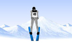 Ski-jump-spel
