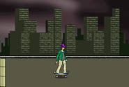 Skate-juego-en-un-techo